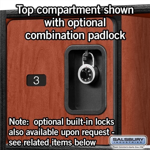 Open Access Designer Wood Locker