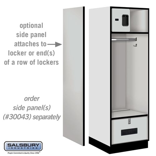 Open Access Designer Wood Locker