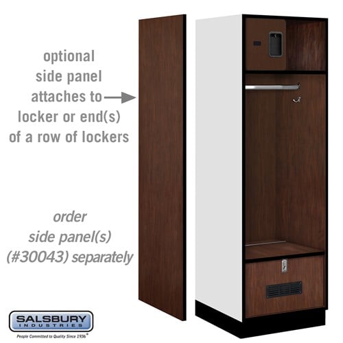 Open Access Designer Wood Locker