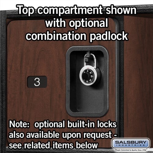 Open Access Designer Wood Locker