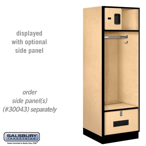 Open Access Designer Wood Locker