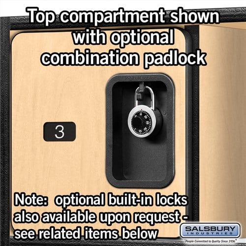 Open Access Designer Wood Locker