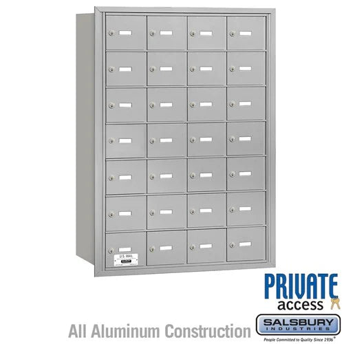 4B+ Horizontal Mailbox with 28 A Doors