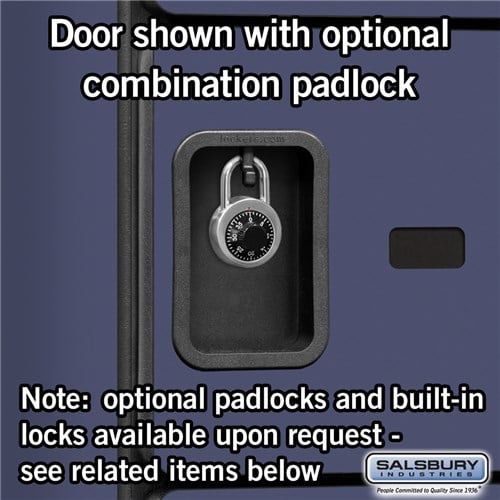 Designer Wood Locker — 6 Tier, 3 Wide