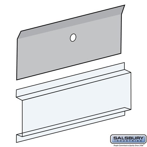 Clear Plastic Card Holder — 4B+ Horizontal Mailboxes
