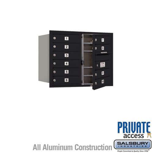 4C Horizontal Mailbox with 10 Doors - Your Locker Store