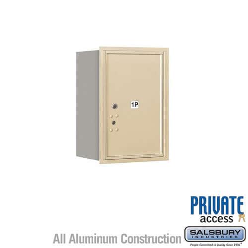 4C Horizontal Parcel Locker with 1 Door - Your Locker Store