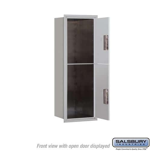 4C Horizontal Parcel Locker with 2 Doors - Your Locker Store