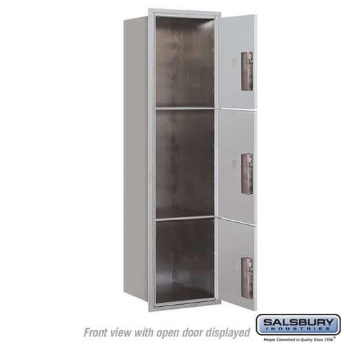 4C Horizontal Parcel Locker with 3 Doors - Your Locker Store