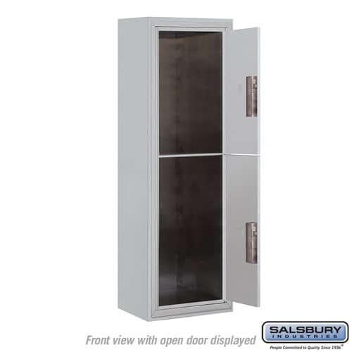 4C Horizontal Parcel Locker with 2 Doors - Your Locker Store