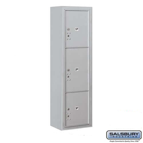 4C Horizontal Parcel Locker with 3 Doors