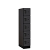 Designer Wood Locker — 5 Tier, 1 Wide