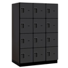 Designer Wood Locker — 4 Tier, 3 Wide
