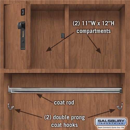 Open Access Premier Wood Locker