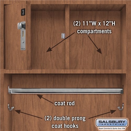 Open Access Premier Wood Locker
