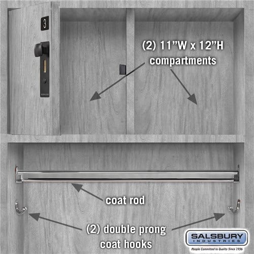 Open Access Premier Wood Locker