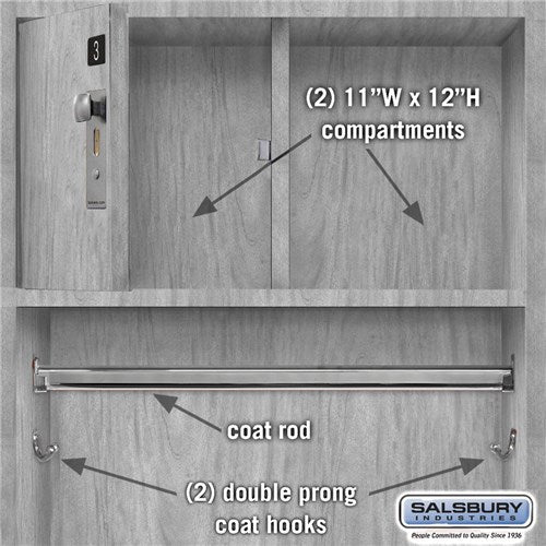 Open Access Premier Wood Locker