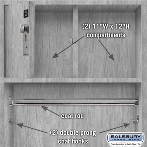 Open Access Premier Wood Locker