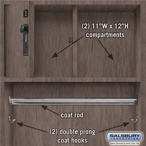 Open Access Premier Wood Locker