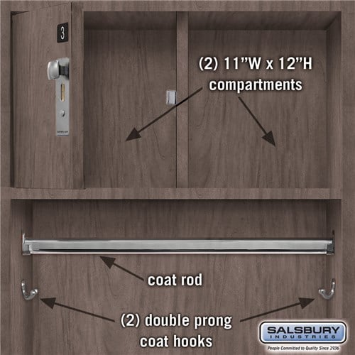 Open Access Premier Wood Locker