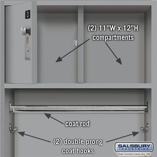 Open Access Premier Wood Locker