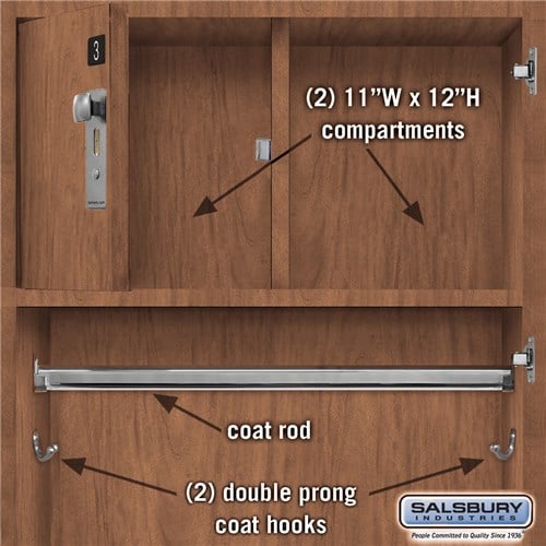 Premier Wood Gear Locker