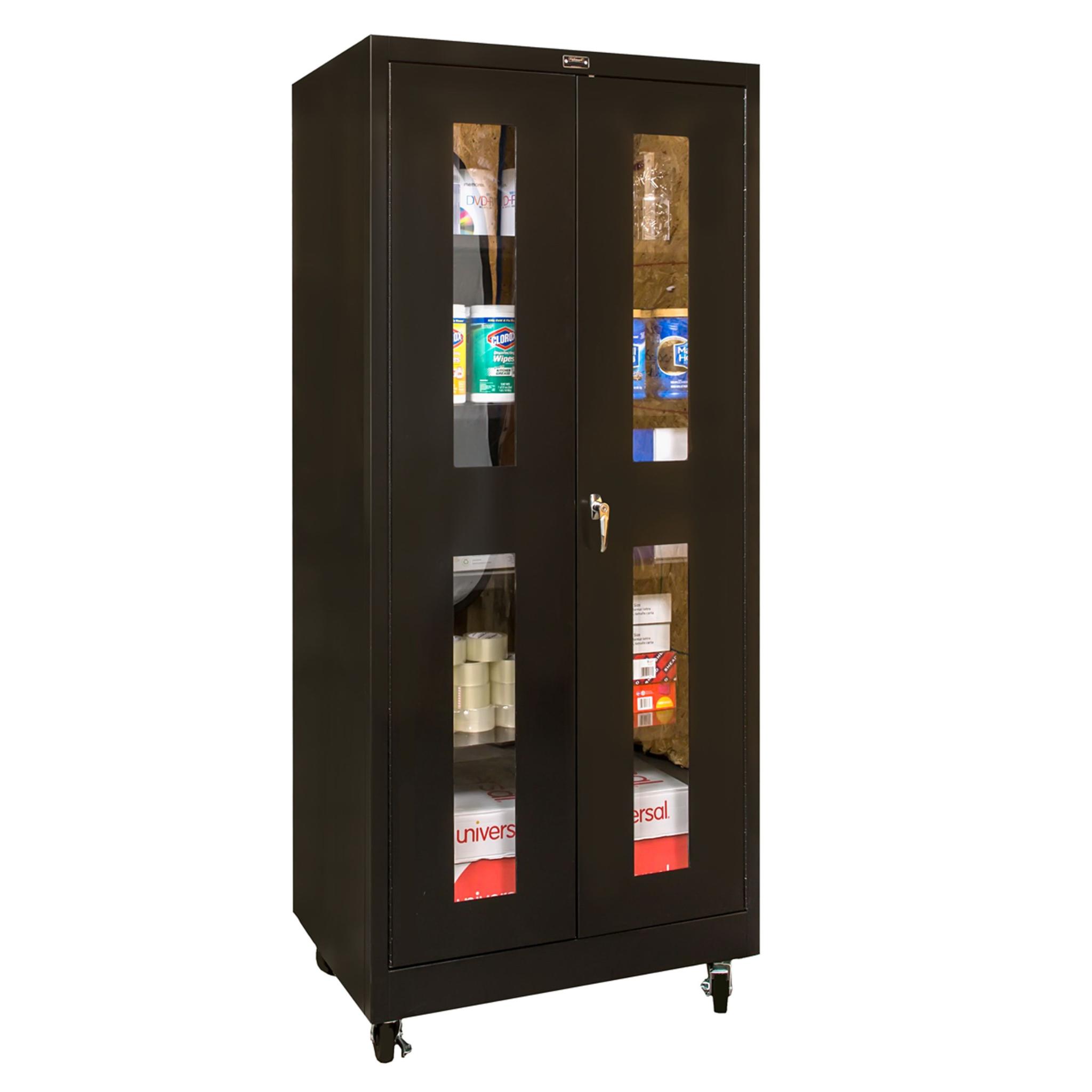 400 Series Commercial Storage Metal Cabinet — Safety View Door [Mobile]
