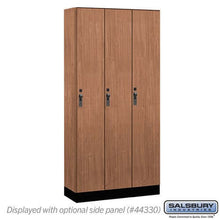 Load image into Gallery viewer, Premier Wood Locker — 1 Tier, 3 Wide