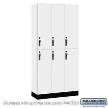 Load image into Gallery viewer, Premier Wood Locker — 2 Tier, 3 Wide