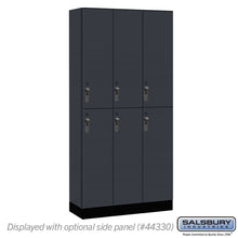 Load image into Gallery viewer, Premier Wood Locker — 2 Tier, 3 Wide