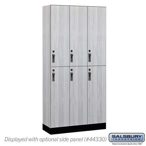 Premier Wood Locker — 2 Tier, 3 Wide