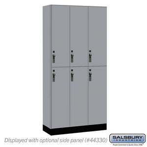 Premier Wood Locker — 2 Tier, 3 Wide