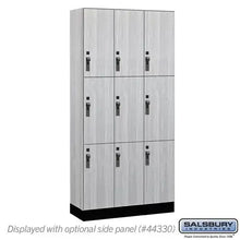 Load image into Gallery viewer, Premier Wood Locker — 3 Tier, 3 Wide