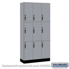 Load image into Gallery viewer, Premier Wood Locker — 3 Tier, 3 Wide