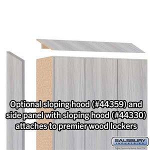 Sloping Hood — Premier Wood Lockers