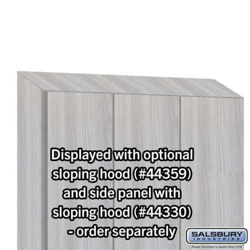Sloping Hood — Premier Wood Lockers - Your Locker Store