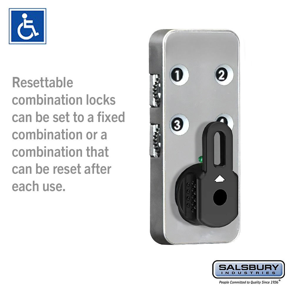 Resettable Combination Lock — Premier Wood Lockers