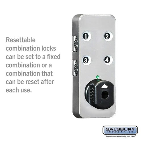 Resettable Combination Lock — Premier Wood Lockers