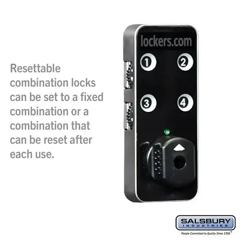 Resettable Combination Lock — Premier Wood Lockers