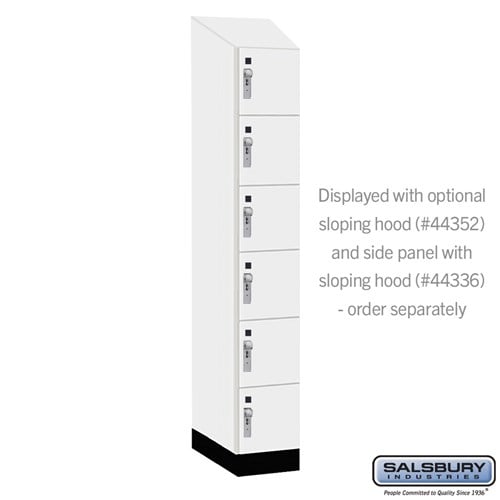 Premier Wood Locker — 6 Tier, 1 Wide