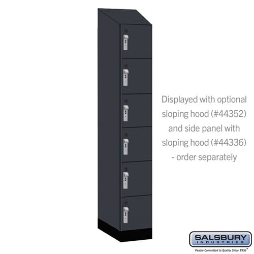 Premier Wood Locker — 6 Tier, 1 Wide
