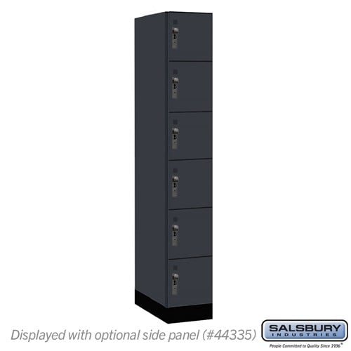 Premier Wood Locker — 6 Tier, 1 Wide