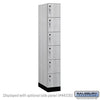 Premier Wood Locker — 6 Tier, 1 Wide