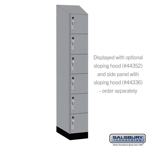 Premier Wood Locker — 6 Tier, 1 Wide