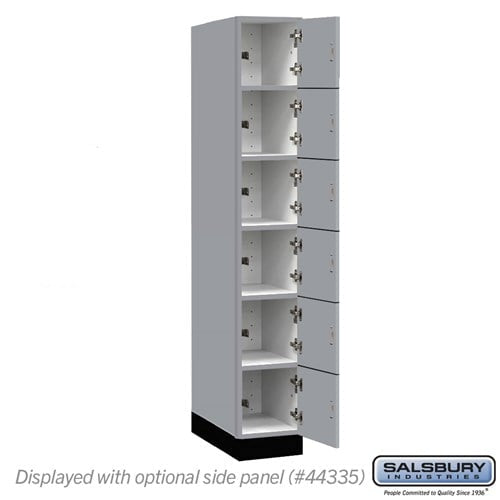 Premier Wood Locker — 6 Tier, 1 Wide