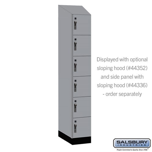 Premier Wood Locker — 6 Tier, 1 Wide