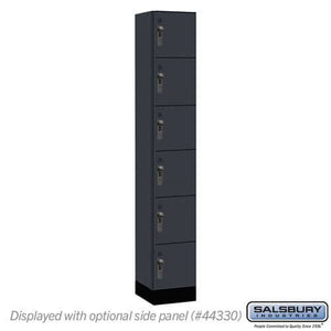 Premier Wood Locker — 6 Tier, 1 Wide