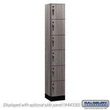 Load image into Gallery viewer, Premier Wood Locker — 6 Tier, 1 Wide