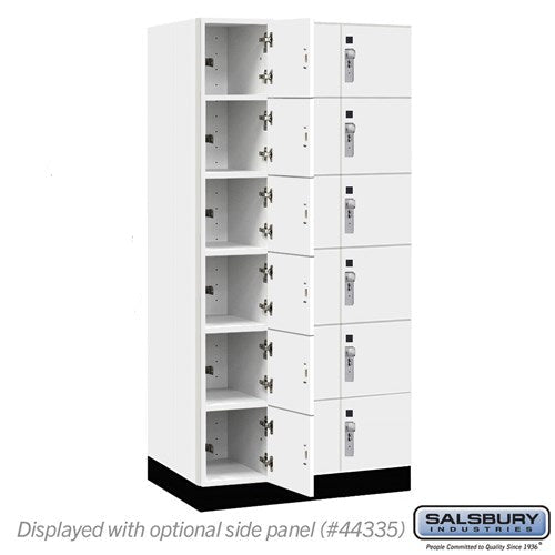 Premier Wood Locker — 6 Tier, 3 Wide