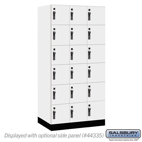 Premier Wood Locker — 6 Tier, 3 Wide